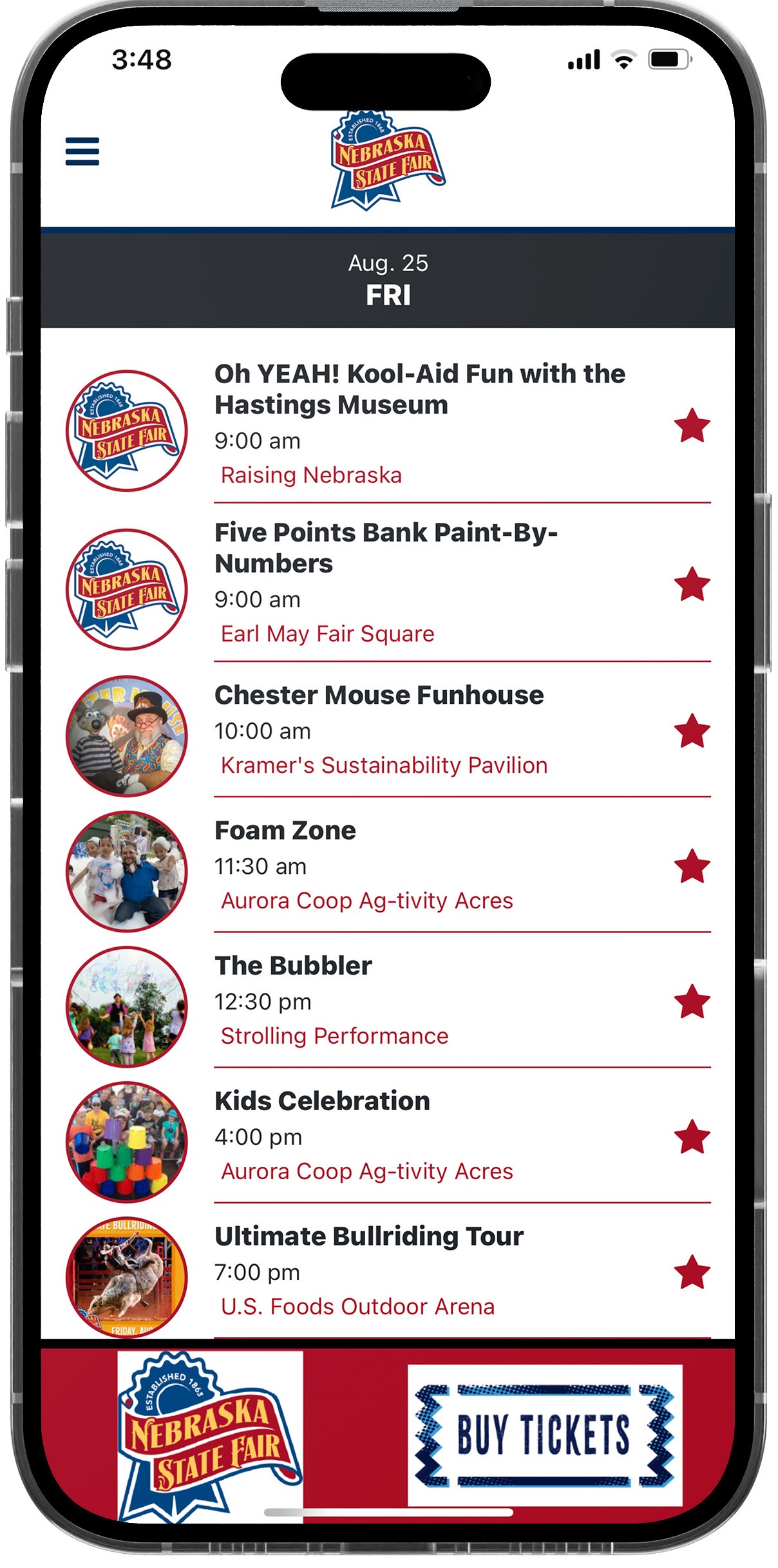 New Nebraska State Fair Mobile App Launches Nebraska State Fair