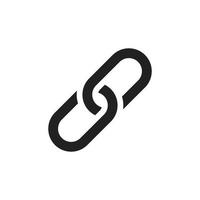 chain link icon free vector